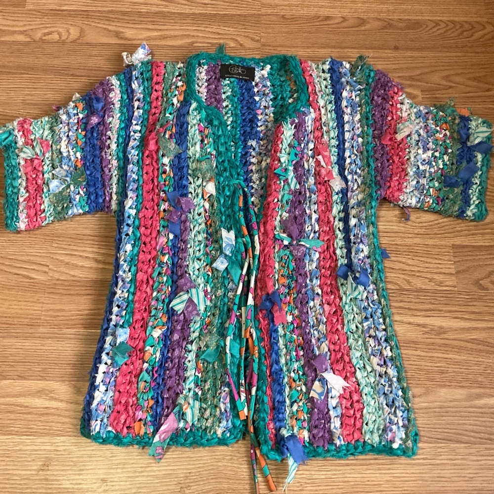 Upcycled Cardigan💙